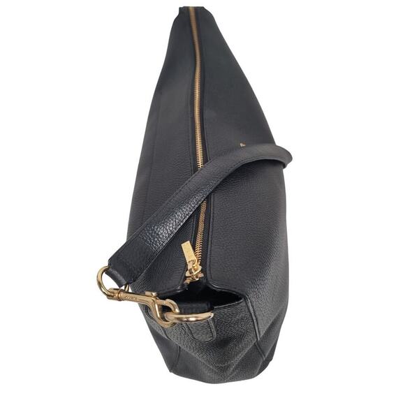 Cuyana Large Black Leather Hobo Bag - Picture 11 of 12